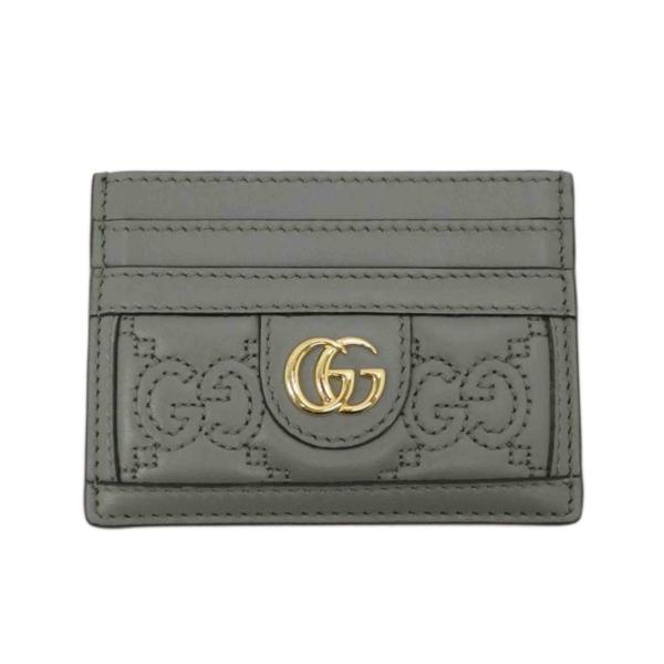 GUCCI グッチ/GGマトラッセカードケース/723790/496***/SAランク/77  