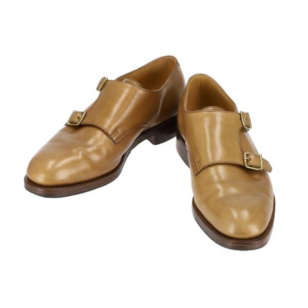 John Lobb ジョンロブ　ダブルモンクストラップ　7 バーガンディ John Lobb ジョンロブダブルモンクストラップ7 バーガンディ