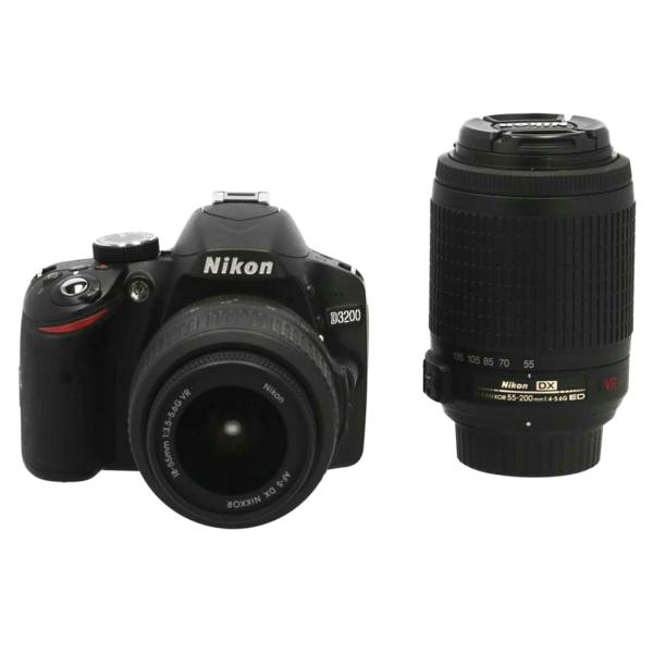 Nikon ニコン/デジタル一眼/D3200 ダブルズームキット/2152623/Bランク
