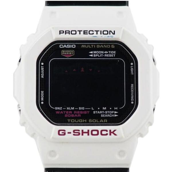 未使用✨G-SHOCK/ジーショック GWX-5600B 白/黒 電波ソーラー CASIO（カシオ） カシオ/G-SHOCK/G-LIDE/ソーラー/GWX-5600B-7CU/G