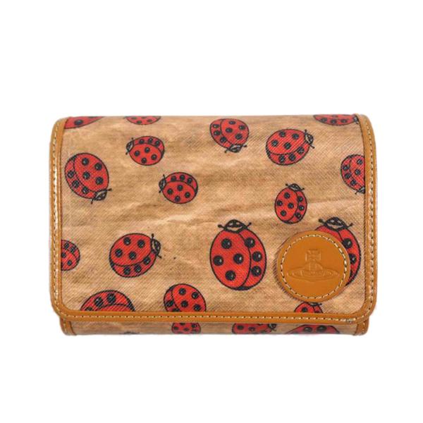 Vivienne westwood ヴィヴィアンウエストウッド/二ツ折リ財布 テントウ  