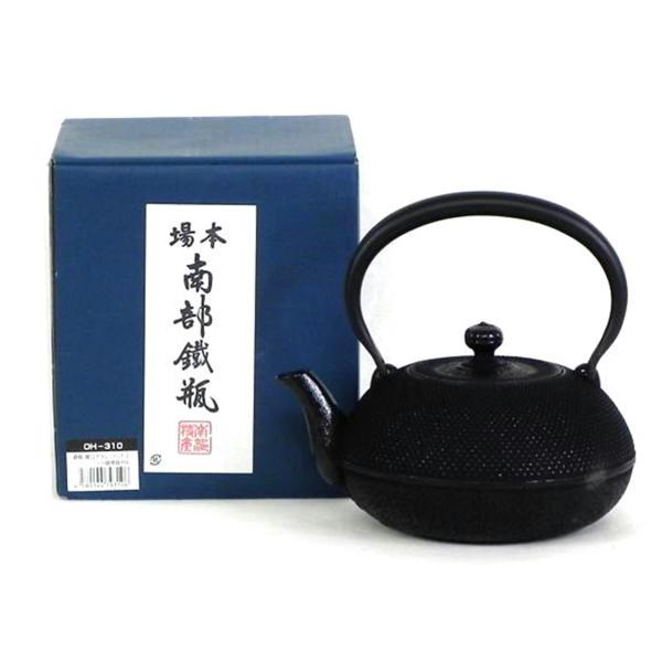 南部鉄器/鉄瓶 姥口アラレ（小） 1.2L/OH-310/SAランク/81【中古