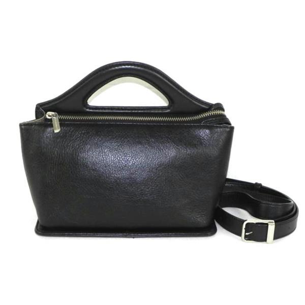 MOTHER HOUSE マザーハウス　メッセンジャーバッグ　レザー　ブラック MOTHER HOUSE マザーハウス メッセンジャーバッグ レザー ブラック