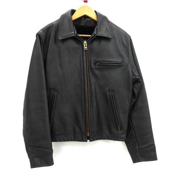 Schott　ジャケット　グレー　38　美品 Schott N.Y.C（ショット） Schott ショット/アメリカ製シングル