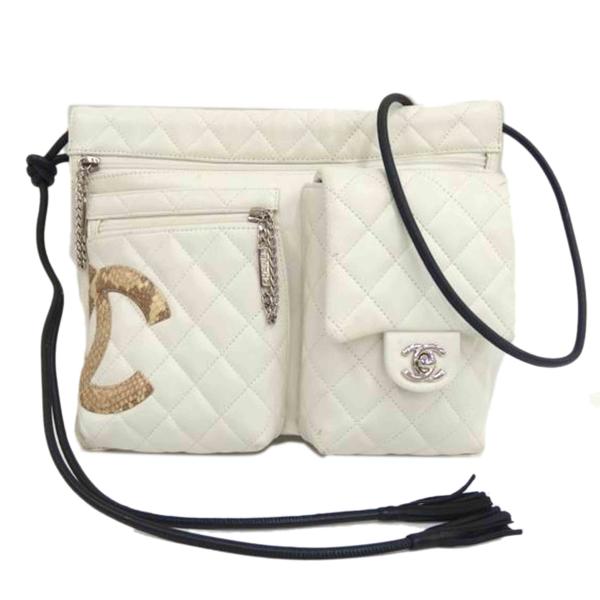 CHANEL シャネル/カンボンラインショルダー/A28125/985****/シャネル/Bランク/82【中古】 CHANELシャネル/カンボンラインショルダー/A28125/985****/Bランク/82