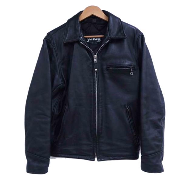 美品　ショット　Schott シングルライダースジャケット　AT101 牛革 Schottショット/ライダースジャケット/牛革/AT101/38/Bランク/82【中古