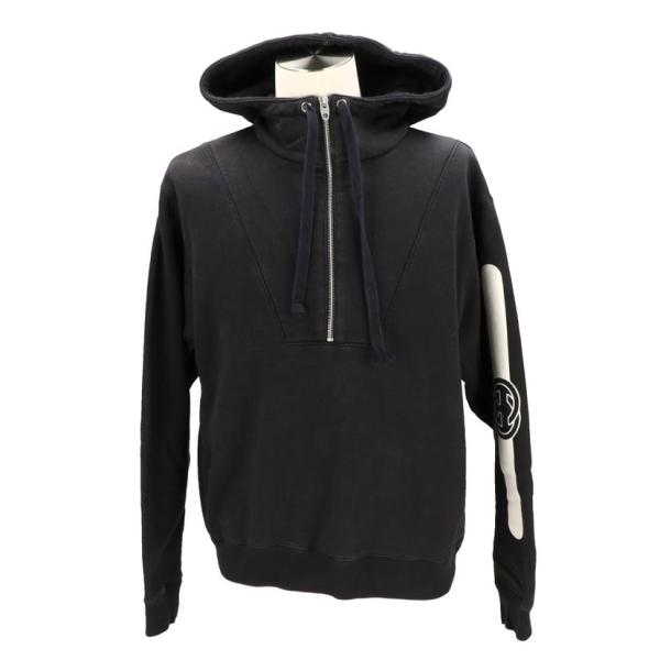 GUCCI（グッチ） グッチ/ハーフジップフーディアームロゴ/Bランク/82