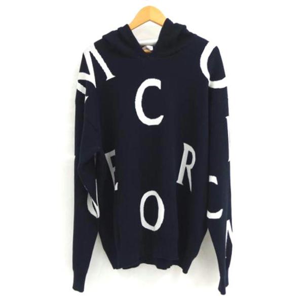 MONCLER モンクレール/ニットプルオーバーパーカー/H10919C00012 M1640/ABランク/82【中古】 MONCLER（モンクレール） モンクレール/ニットプルオーバーパーカー