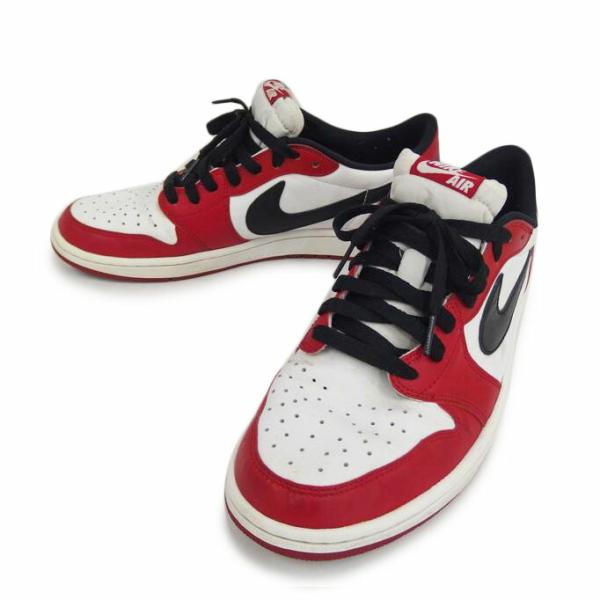 NIKE ナイキ/ AIR JORDAN 1 RETRO LOW CHICAGO (2016)/705329-600/Bランク/82【中古】