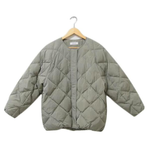 br>URBAN RESEARCH/コクーンキルティング ダウンジャケット MINT  