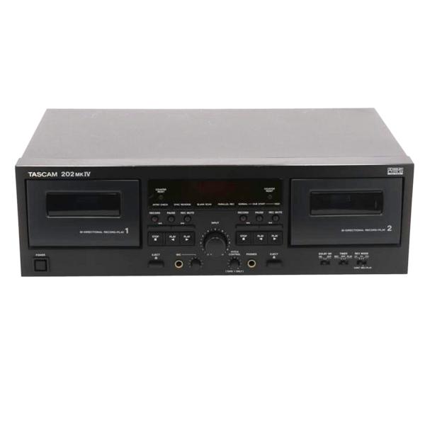 TASCAM タスカム/ダブルカセットデッキ/202MKIV/0270075/ピュア