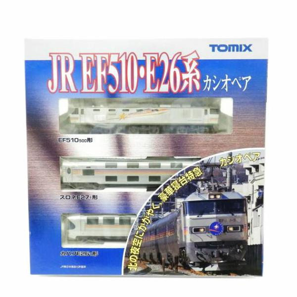 TOMIX JR EF510・E26系 基本セット & 増結セットA JR E26系（カシオペア）増結セットA｜製品情報｜製品検索｜鉄道