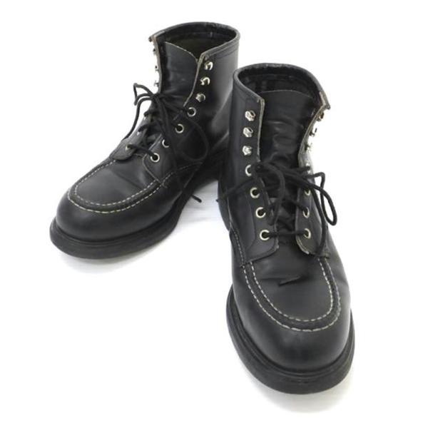 RED WING SUPER SOLE 6 MOC 黒 レッドウィング RED WING SUPER SOLE 6 MOC-TOE ＃8133 BLACK