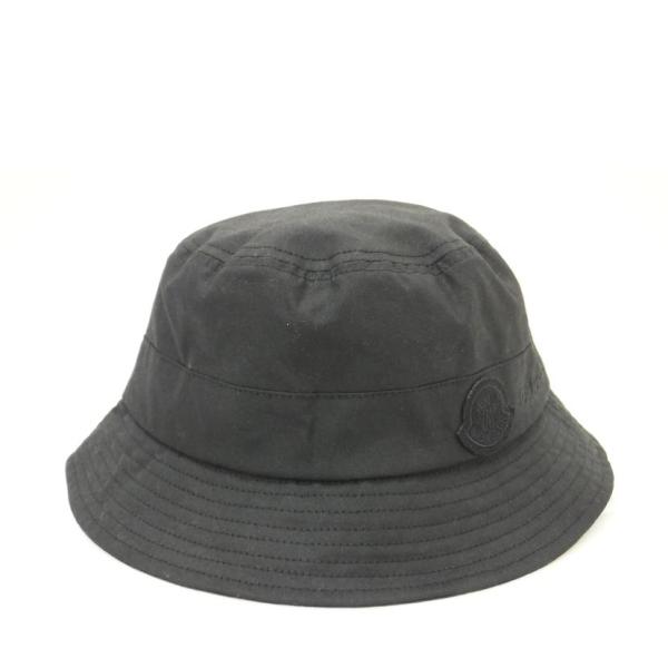 MONCLER モンクレール/Barbourロゴワッペンバケットハット/H20923B00022 M2146/ABランク/88【中古】 MONCLER（モンクレール） モンクレール/Barbourロゴワッペンバケット
