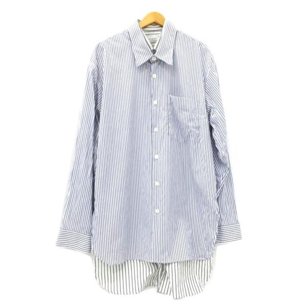 DRIES VAN NOTEN ドリスヴァンノッテン/ストライプロングシャツ/AB