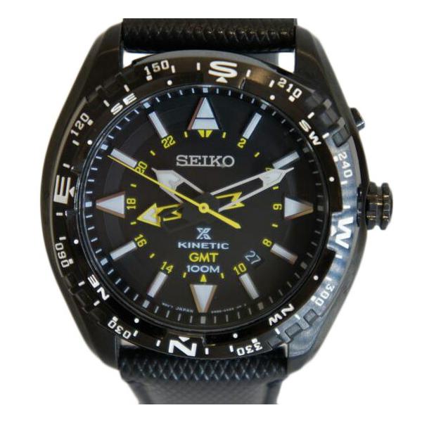 SEIKO セイコー/PROSPEXプロスペックスキネティックGMT/5M85-0AE0/580***/メンズ時計/ABランク/92【中古】 br>SEIKO セイコー/PROSPEXプロスペックスキネティックGMT/5M85-0AE0
