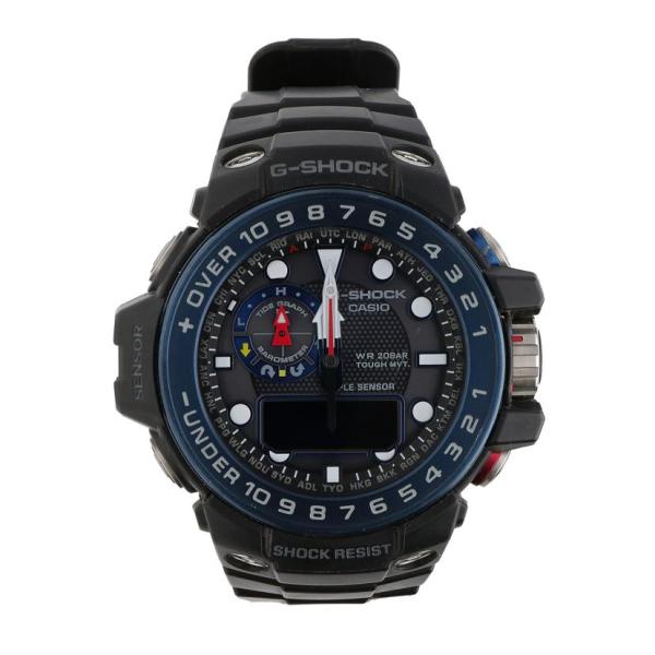 極美品 稼働 G-SHOCK ガルフマスター 腕時計 GWN-1000B 黒 CASIO カシオG-SHOCK Gショック GULFMASTER ガルフマスター GWN