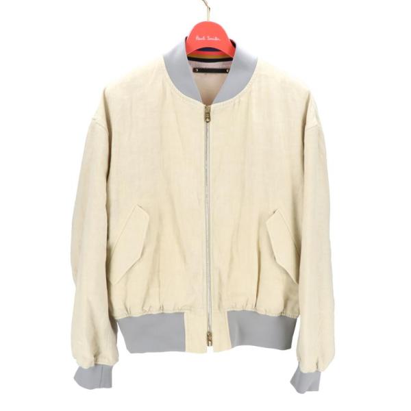 Paul Smith ポールスミス/フラワープリントリネンブルゾン/PF-CN-80531