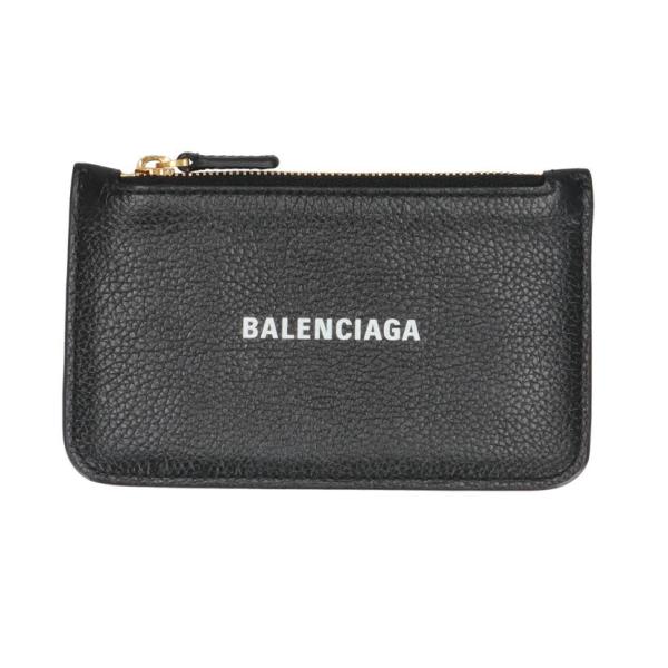 BALENCIAGA バレンシアガ/ロゴモチーフケース/カーフ/594214/109**********/ABランク/93【中古】 BALENCIAGA（バレンシアガ） バレンシアガ/ロゴモチーフコインケース