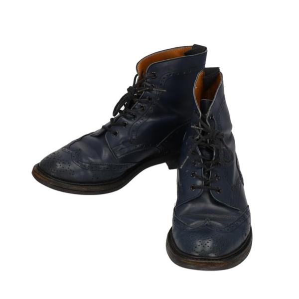 Tricker's トリッカーズ/ウイングチップカントリーブーツ/633808/8.1/2
