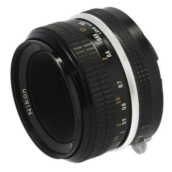 Nikon ニコン/交換レンズ/非Ai/Nikkor 50mm F2/3105949/Cランク