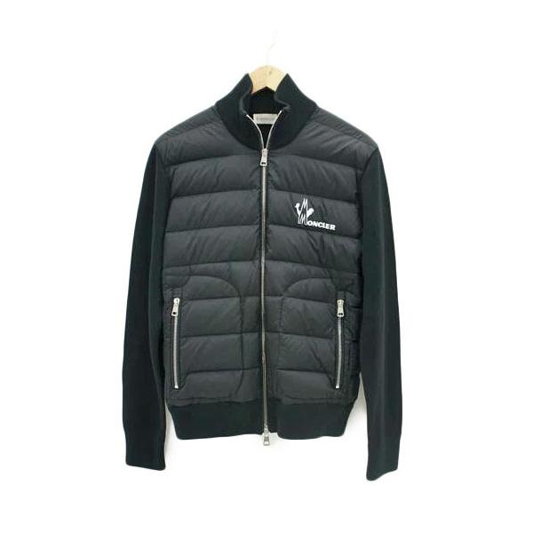 MONCLER モンクレール/MAGLIONE ニット切替えダウンジャケット