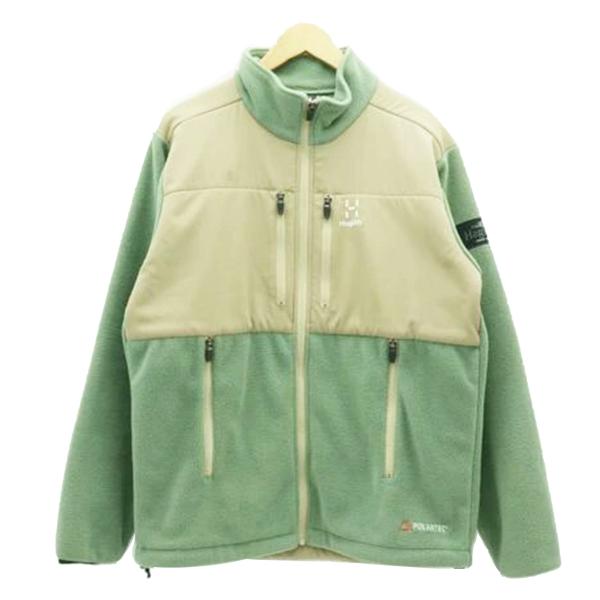 Haglofs ホグロフス/コンビネーションフリースジャケット/緑/941512/ABランク/42【中古】 wonderrex-ec_9265700082577