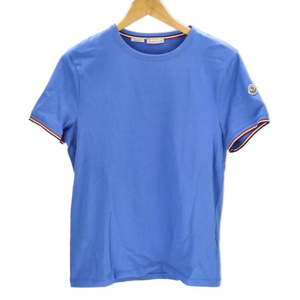 MONCLER ブルー Tシャツ OISEAU DE PLAGE MONCLER ブルー Tシャツ OISEAU DE PLAGE ブルー（青）系