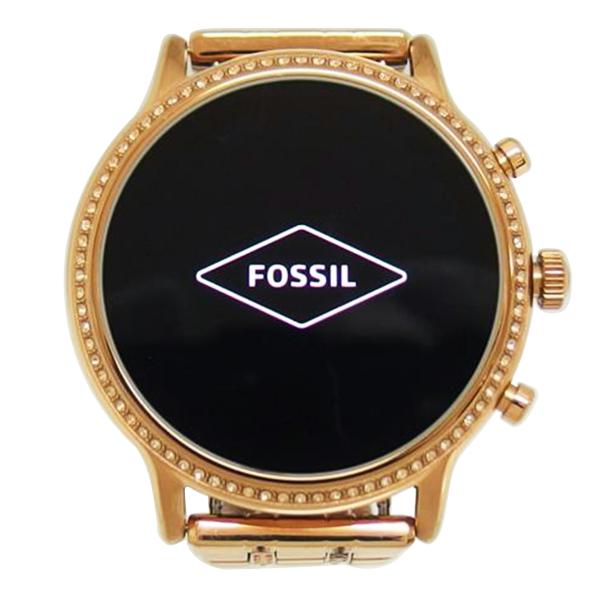 FOSSIL フォッシル/スマートウォッチ/第5世代/ゴールド/DW10F1/C3F9281E1486/パソコン関連/Bランク/04【中古】 FOSSIL フォッシル/スマートウォッチ/第5世代/ゴールド/DW10F1