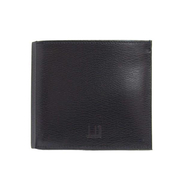 dunhill ダンヒル/二つ折り財布/カード・札入れ/ブラック/WG3010A /ブランドバック/Aランク/04【中古】 dunhill（ダンヒル） ダンヒル/二つ折り財布/カード・札入れ/ブラック