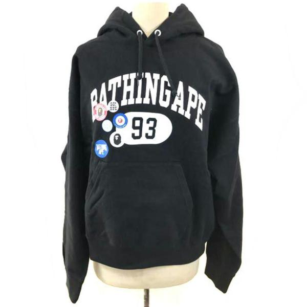 A BATHING APE アベイシングエイプ/ロゴパッチパーカー/001PPH801012M/M/メンズインナー/Aランク/51【中古】 wonderrex-ec_9268910289231