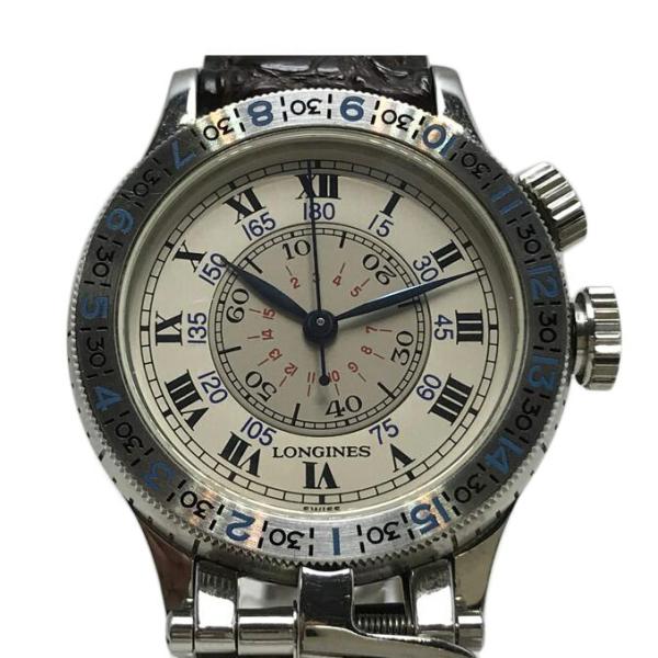 LONGINES ロンジン/リンドバーグ アワーアングル/L2.607.4/144*/時計/Bランク/51【中古】 LONGINESロンジン/リンドバーグアワーアングル/L2.607.4/144*/Bランク