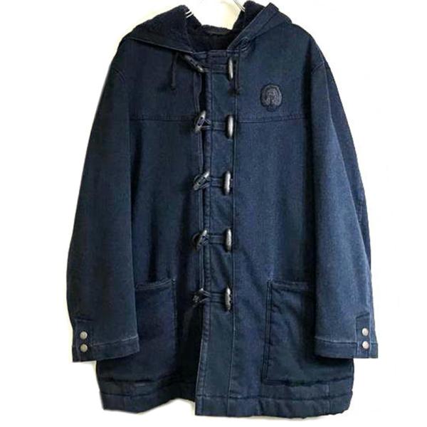 Papas パパス/デニムボアダッフルコート/D0484FCH009/M/メンズアウター/ABランク/51【中古】 Papasパパス/デニムボアダッフルコート/D0484FCH009/M/ABランク/51