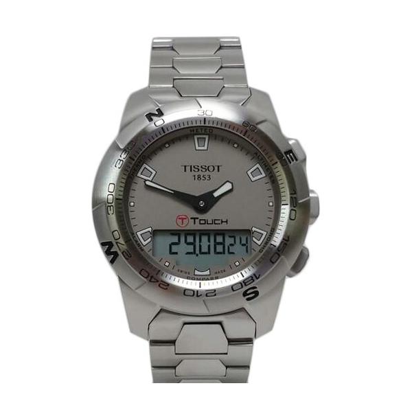 TISSOT ティソ/T−TOUCHII クオーツ/T047420/ABランク/52【中古】 TISSOT（ティソ） ティソ/T−TOUCHII クオーツ/T047420/ABランク/52