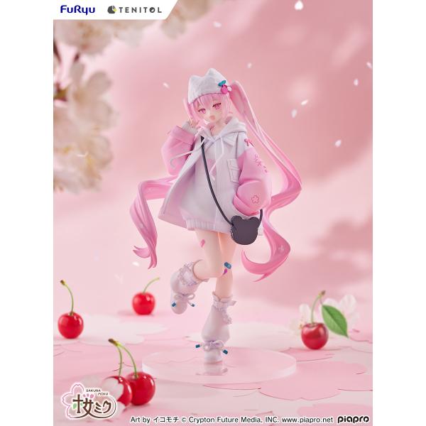 予約】TENITOL 桜ミク Cool style[petit] 塗装済み完成品 ［フリュー