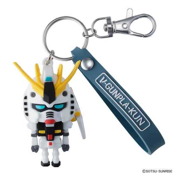 【新品】νガンプラくん 立体ラバーマスコットキーチェーン　機動戦士ガンダム　バンダイ
