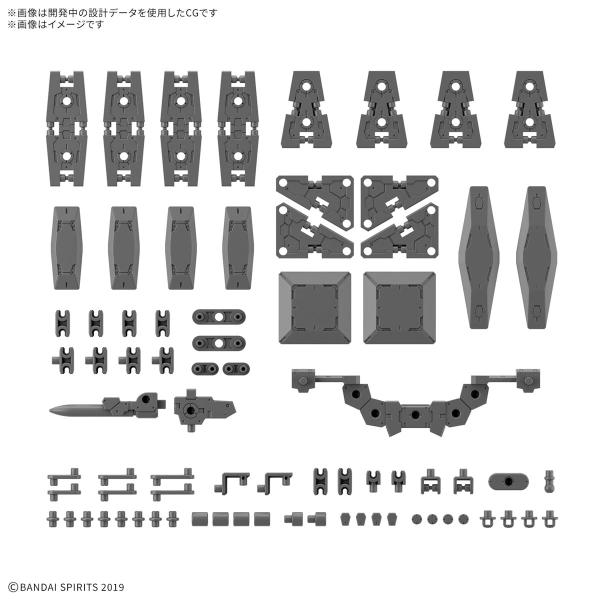 【新品】30MM 1/144 オプションパーツセット19(マルチシールド)　プラモデル　模型　バンダイ