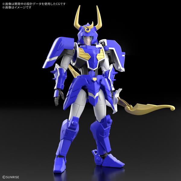 【入荷待ち】30MF 鎧真伝サムライトルーパー 蒼穹のカイト　30 MINUTES FANTASY　プラモデル　模型　バンダイ
