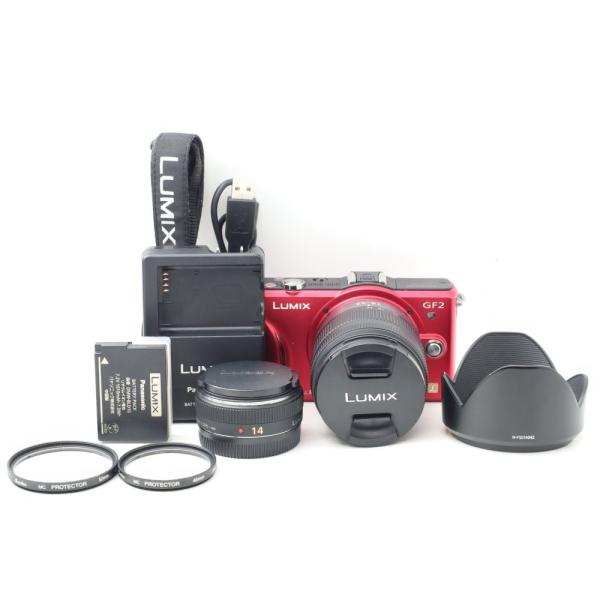 パナソニック ミラーレス一眼カメラ　LUMIX GF2 ダブルレンズキット パナソニック デジタル一眼カメラ GF2 ダブルレンズキット