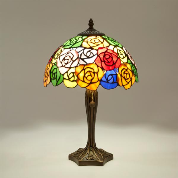 ステンドグラスランプ 花の通販 価格比較 価格 Com