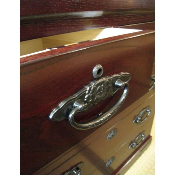 青木産業　欅　ケヤキ　扉付　民芸箪笥　たんす　タンス　チェスト　ローチェスト 青木産業 欅 ケヤキ 扉付 民芸箪笥 たんす タンス チェスト