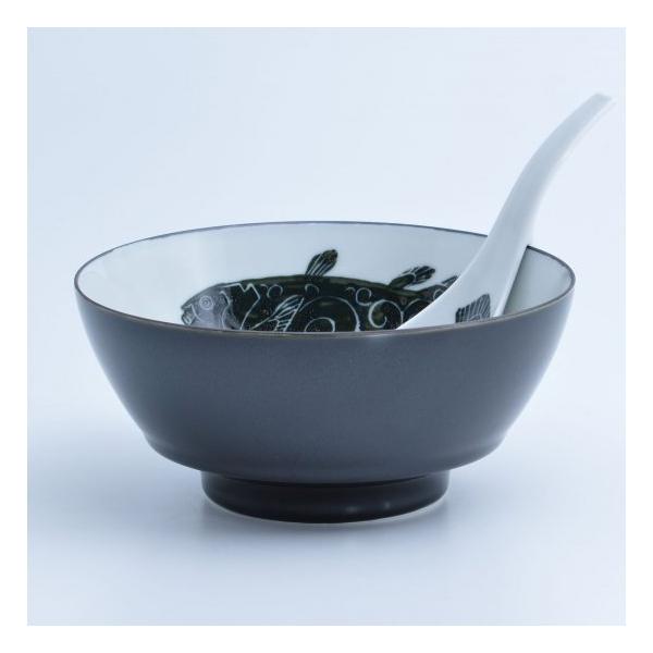 ラーメン どんぶり レンゲセット ラーメン鉢 おしゃれ 食器 モダン