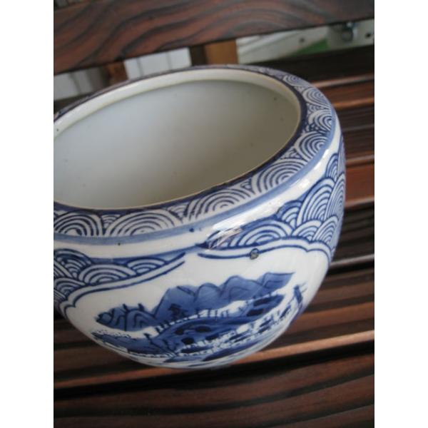 火鉢　置物　陶器　器 wood-itsuki_737-359