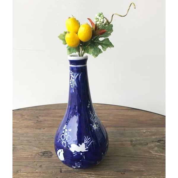 花器 おしゃれ 一輪挿し 花瓶 花びん 信楽焼 陶器 花入れ 藍染め 花器 おしゃれ 一輪挿し 花瓶 花びん 信楽焼 陶器 花入れ 藍染め