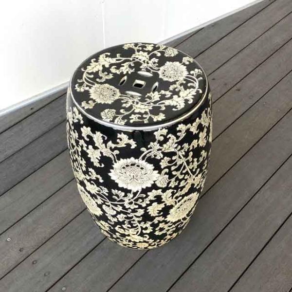 スツール チェア 陶器 イス アジアン オリエンタル コンパクト