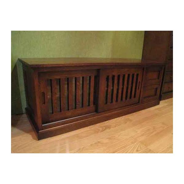 テレビボード テレビ台 AVボード 和モダン 格子 和家具 民芸調家具 幅