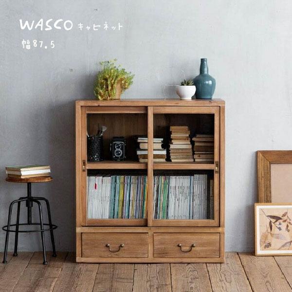 WASCO キャビネット 幅87.5 高さ95cm サイドキャビネット サイドボード