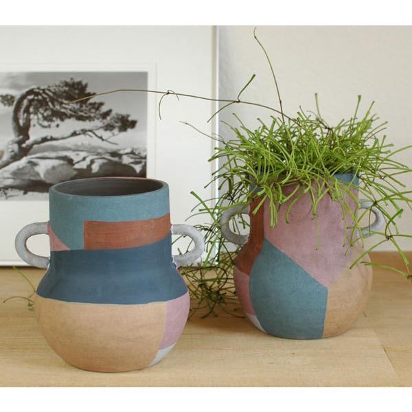 花器 花瓶 フラワーベース フラワースタンド おしゃれ ポット Abstract Pot 玄関 リビング インテリア テラコッタ おしゃれ 842 C9301 手づくり家具 ウッドギャラリー樹 通販 Yahoo ショッピング