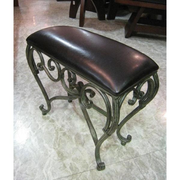 スツール 幅48cm 猫脚 S アイアン アンティーク風 おしゃれ エレガント