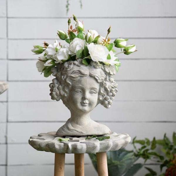 フローラ・フェイスプランター 壁掛け対応 フェイスプランター 植木鉢